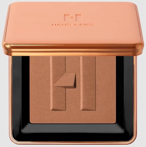 HAUS LABS BY LADY GAGA Power Sculpt Velvet Powder Bronzer - Bronzed Umber Light Beauty & Personal Care HAUS LABS BY LADY GAGA