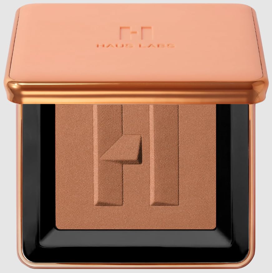 HAUS LABS BY LADY GAGA Power Sculpt Velvet Powder Bronzer - Bronzed Umber Light Beauty & Personal Care HAUS LABS BY LADY GAGA