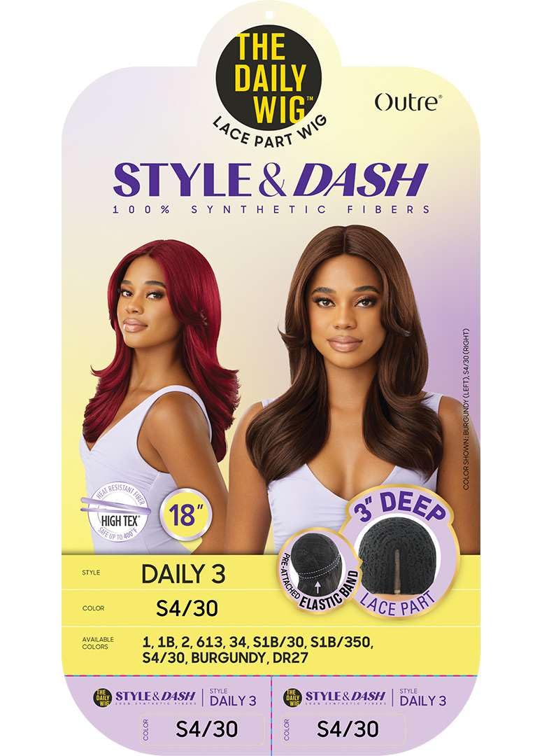 Outre The Daily Wig - Style & Dash - Daily 3 (S4/30)