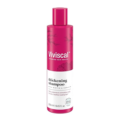 Viviscal Thickening Shampoo, Formulated With Biotin And Keratin, Fortified With Marine Collagen And Seaweed Extract, Strengthens And Reduces Breakage Beauty & Personal Care Viviscal