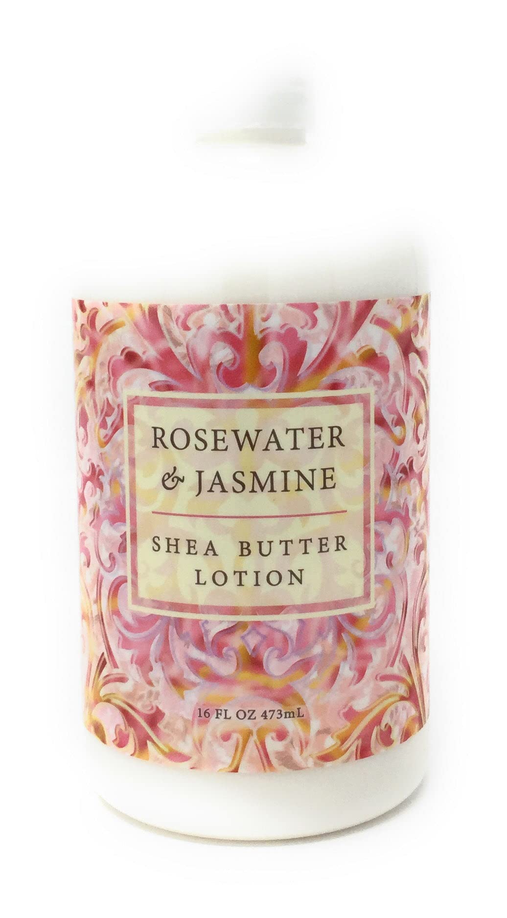 Greenwich Bay Trading Company Shea Butter Lotion, Rosewater & Jasmine 16 Fl Oz Beauty & Personal Care Greenwich Bay Trading Company