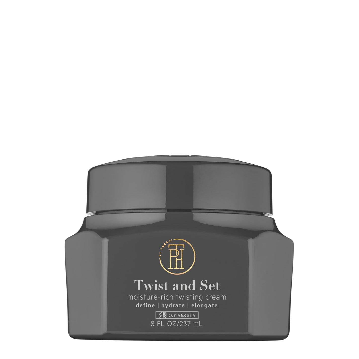 TPH BY TARAJI Twist and Set Twisting Creme & Defining Curl Cream for Curly & Coily Hair with Shea Butter, Mango Seed Butter, & Pequi Oil | Sulfate Beauty & Personal Care TPH by Taraji