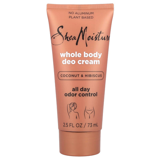 SHEA MOISTURE Coconut & Hibiscus Cream Deodorant, 2.5 FZ Beauty and Personal Care Shea Moisture