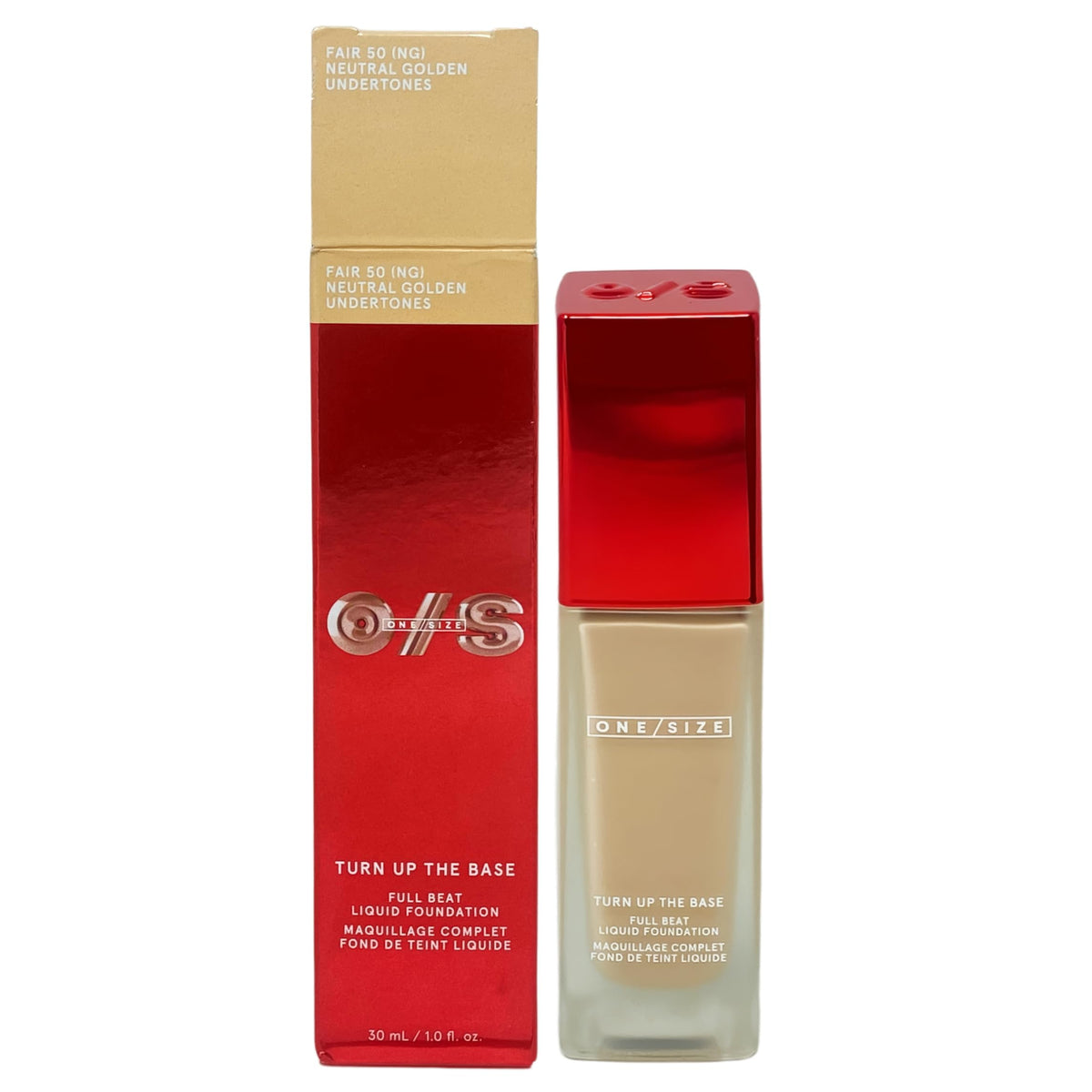 One Size Turn Up the Base Full Beat Waterproof Liquid Foundation - Fair 50 (NG), 30 mL / 1 fl oz