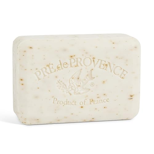 Pre de Provence Artisanal Soap Bar, Enriched with Organic Shea Butter, Natural French Skincare, Quad Milled for Rich Smooth Lather, 8.8 Ounce, White Beauty & Personal Care Pre de Provence