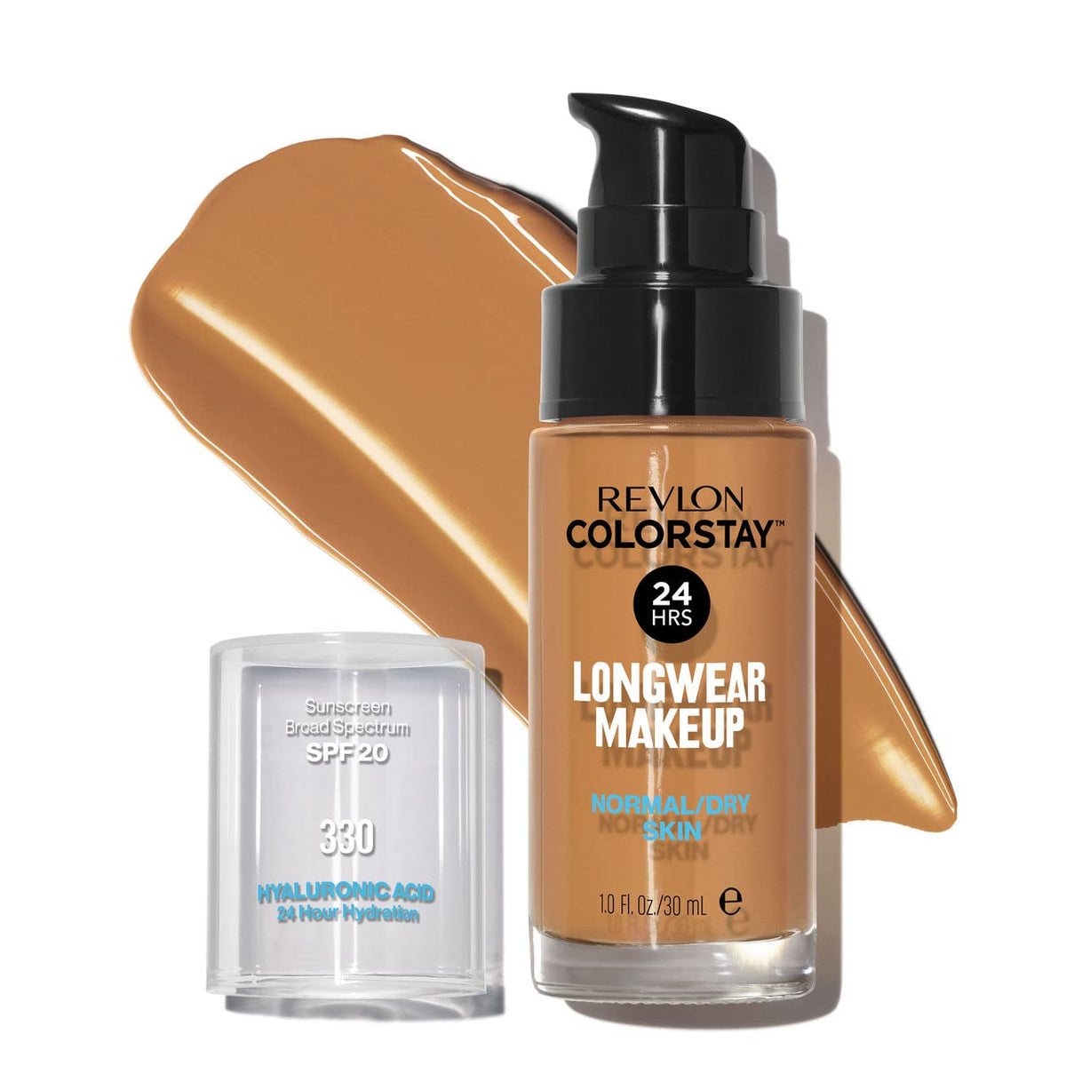 Revlon Colorstay SPF 20 Makeup Foundation for Normal/Dry Skin, Natural Tan, 1 Ounce Beauty & Personal Care REVLON