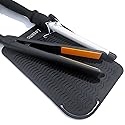 Large Heat Resistant Mat for Curling Irons, Hair Straightener, Flat Irons and Hair Styling Tools 11" x 7.5", Grey Beauty & Personal Care Lessmon