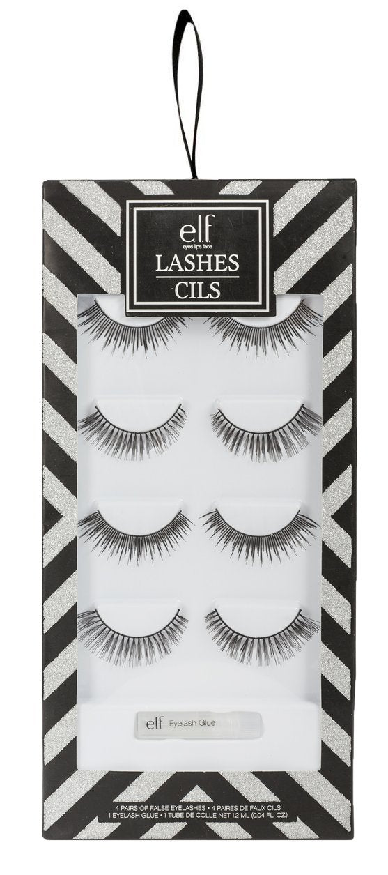 e.l.f. 4 Piece Eyelash Beauty & Personal Care e.l.f.