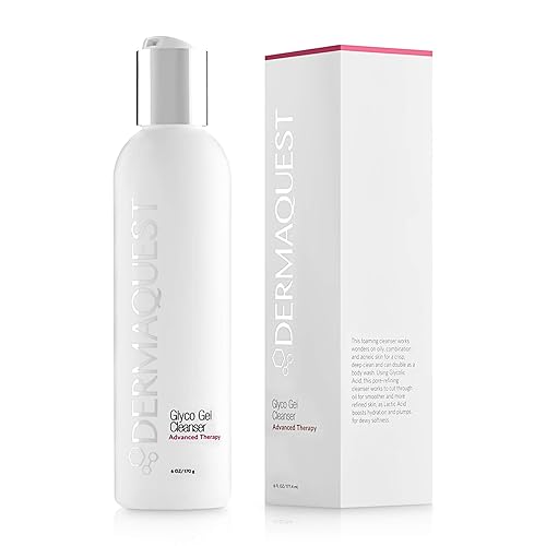 DermaQuest Advanced Therapy Foaming Glyco Gel Based Cleanser with 15% Glycolic Acid & Lactic Acid - Deep Cleansing Daily Face Wash for Oily Skin Beauty & Personal Care DermaQuest