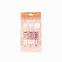 NICKA K NEW YORK Jewel Lip Glow Oil, Glossy Lips, Smooth, Lightweight, Non-Sticky (MLGGO2 Opal) Beauty & Personal Care NICKA K NEW YORK