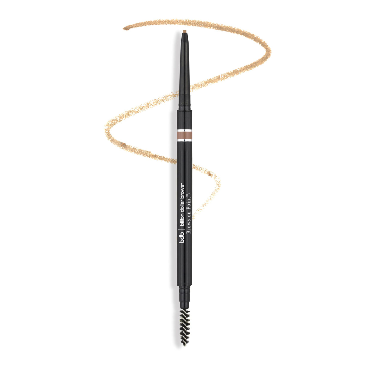 Billion Dollar Brows On Point Waterproof Micro Eyebrow Pencil - Blonde and Self-sharpening Tip for Natural, Blendable Lines Beauty & Personal Care billion dollar brows