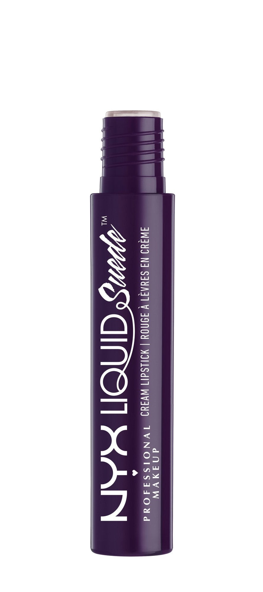 NYX PROFESSIONAL MAKEUP Liquid Suede Cream Lipstick - Oh Put it On (Deep Dark Purple) Beauty & Personal Care NYX PROFESSIONAL MAKEUP