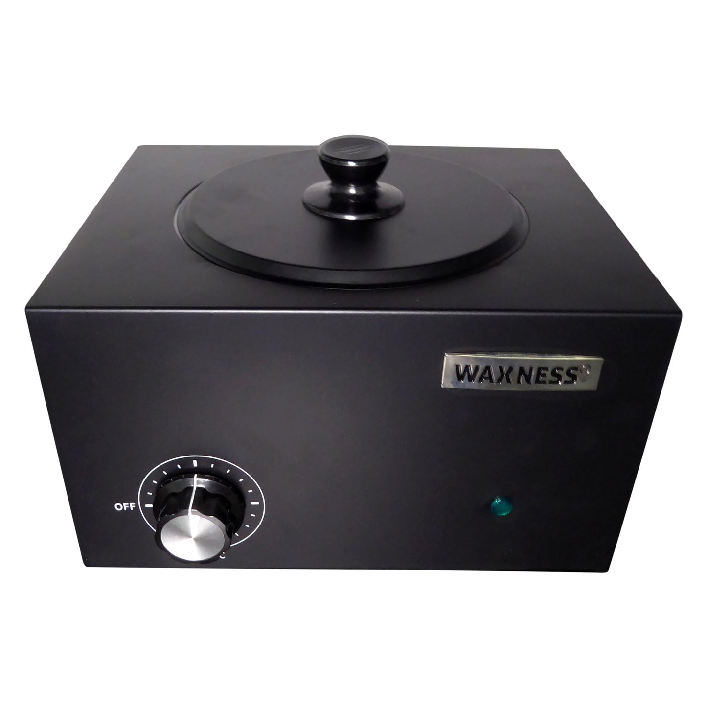 Waxness WN-6003 Elite-Series Large Professional Wax Heater Matte Black, 5.5 lb Capacity, Electronic Temperature Control, 300W, for Professional Use Beauty and Personal Care Waxness