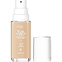 L'Oreal Paris True Match Super-Blendable Foundation, Medium Coverage Liquid Foundation Makeup, W3, Light Medium, 1 Fl Oz Beauty & Personal Care L'Oreal Paris