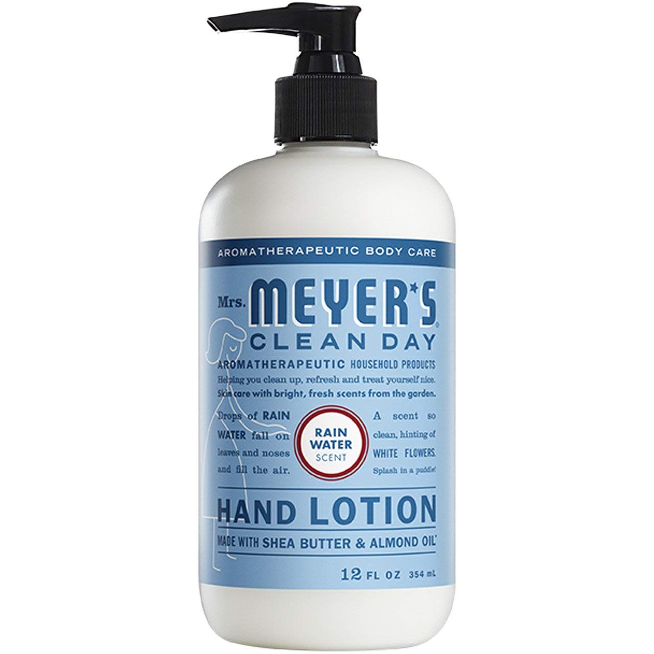 Mrs. Meyers Clean Day, 1 Pack Liquid Hand Soap 12.5 OZ, 1 Pack Hand Lotion 12 OZ, Rainwater, 2-Packs Beauty & Personal Care Lovely Annie