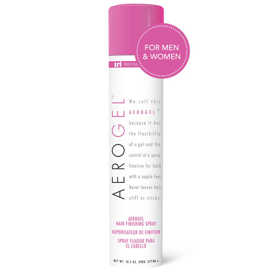 TRIDESIGN Aerogel Hairspray - Strong Hold Hair Finishing Spray for Volumizing & Control, Flexible Styling for All Hair Types, Non-Sticky and Scented Beauty & Personal Care TRIDESIGN