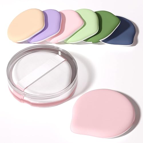 MOHOPE 8Pcs Air Cushion Makeup Puffs for Foundation with Portable Box, No Latex Blending Sponge for Liquid, Cream, Foundation and Powder, Teardrop Beauty & Personal Care MOHOPE