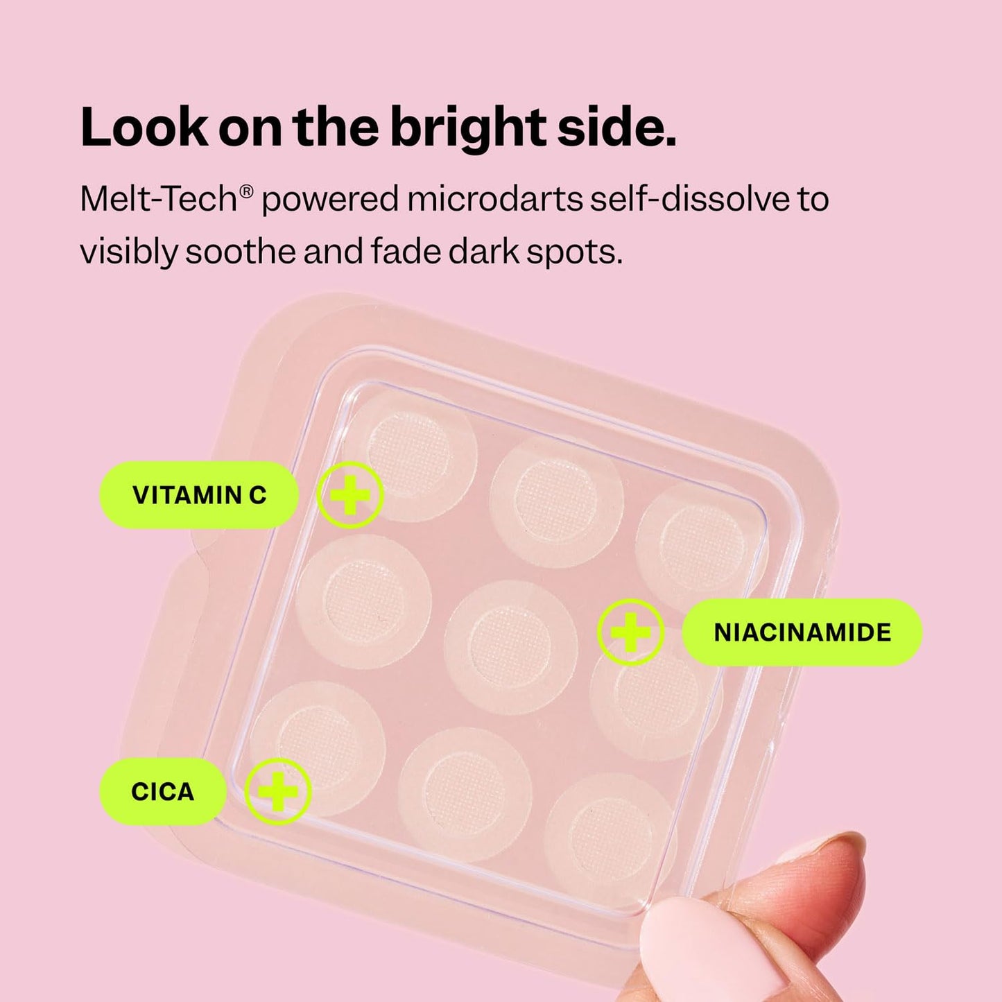 Peach Slices - Dark Spot Microdarts (9 ct) - Reduces Discoloration & Redness - Post-Pimple Patches - Niacinamide, Vitamin C, Hyaluronic Acid & Cica Beauty and Personal Care Peach Slices