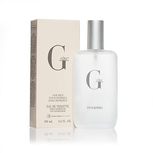 PB ParfumsBelcam G eàu Eau de Toilette Perfume Spray for Men - 3.4 Fl Oz Affordable Long Lasting Cologne, Modern Masculine Scent with Woody Citrus Beauty & Personal Care PB ParfumsBelcam