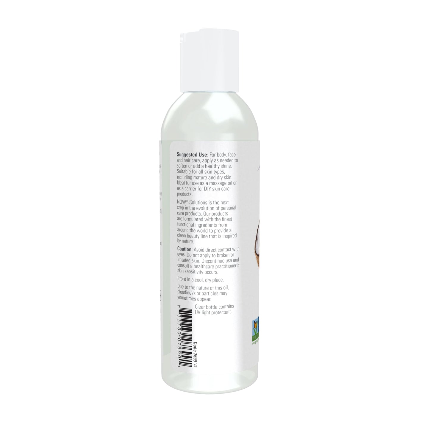 NOW Foods Solutions, Liquid Coconut Oil, Light and Nourishing, Promotes Healthy-Looking Skin and Hair, 4-Ounce Beauty & Personal Care NOW Foods