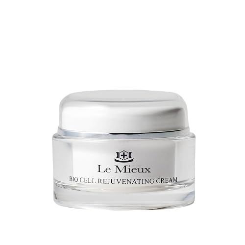 Le Mieux Bio Cell Rejuvenating Cream - Triple Peptide Facial Moisturizer with Hyaluronic Acid, Squalane & Rose Hip, Night & Day Cream for Face & Neck Beauty & Personal Care Le Mieux