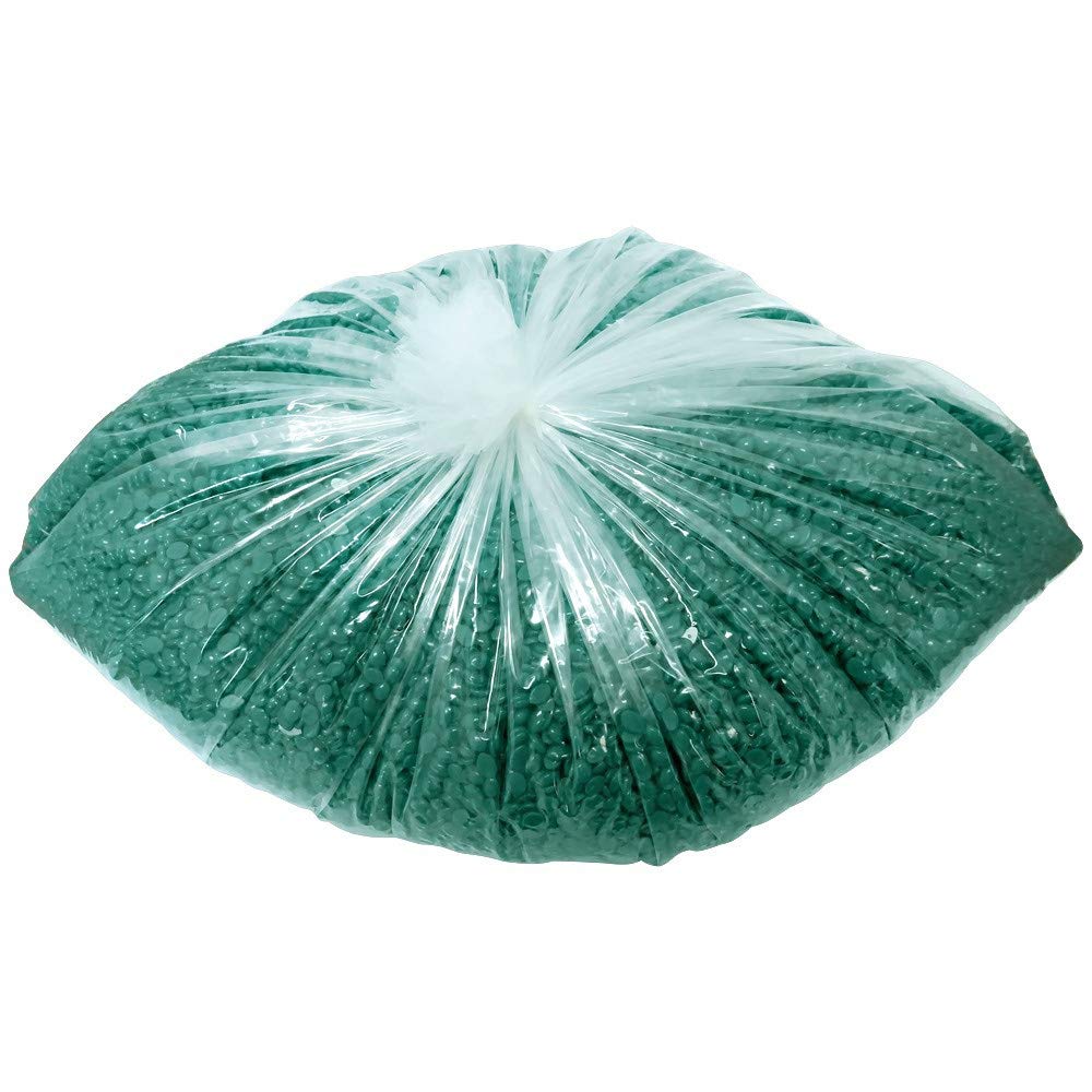 Waxness Film Hard Wax Beads Green Tea 22 lb (10 kg) - Stripless Professional Hard Wax Bulk Size for Face & Body, Salon Use - Made in Italy Beauty and Personal Care Waxness