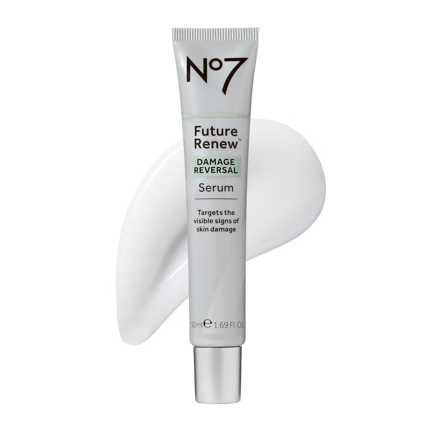 No7 Future Renew Damage Reversal Face Serum - Fast-Absorbing Peptide Serum to Help Visibly Reduce Fine Lines & Wrinkles - Enriched with Hyaluronic Beauty and Personal Care No7 Default Title