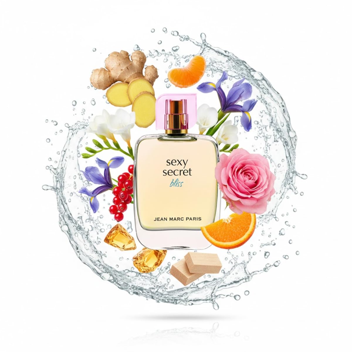 Jean Marc Paris Sexy Secret Bliss Fragrance, 1.7 fl oz Beauty & Personal Care Jean Marc Paris