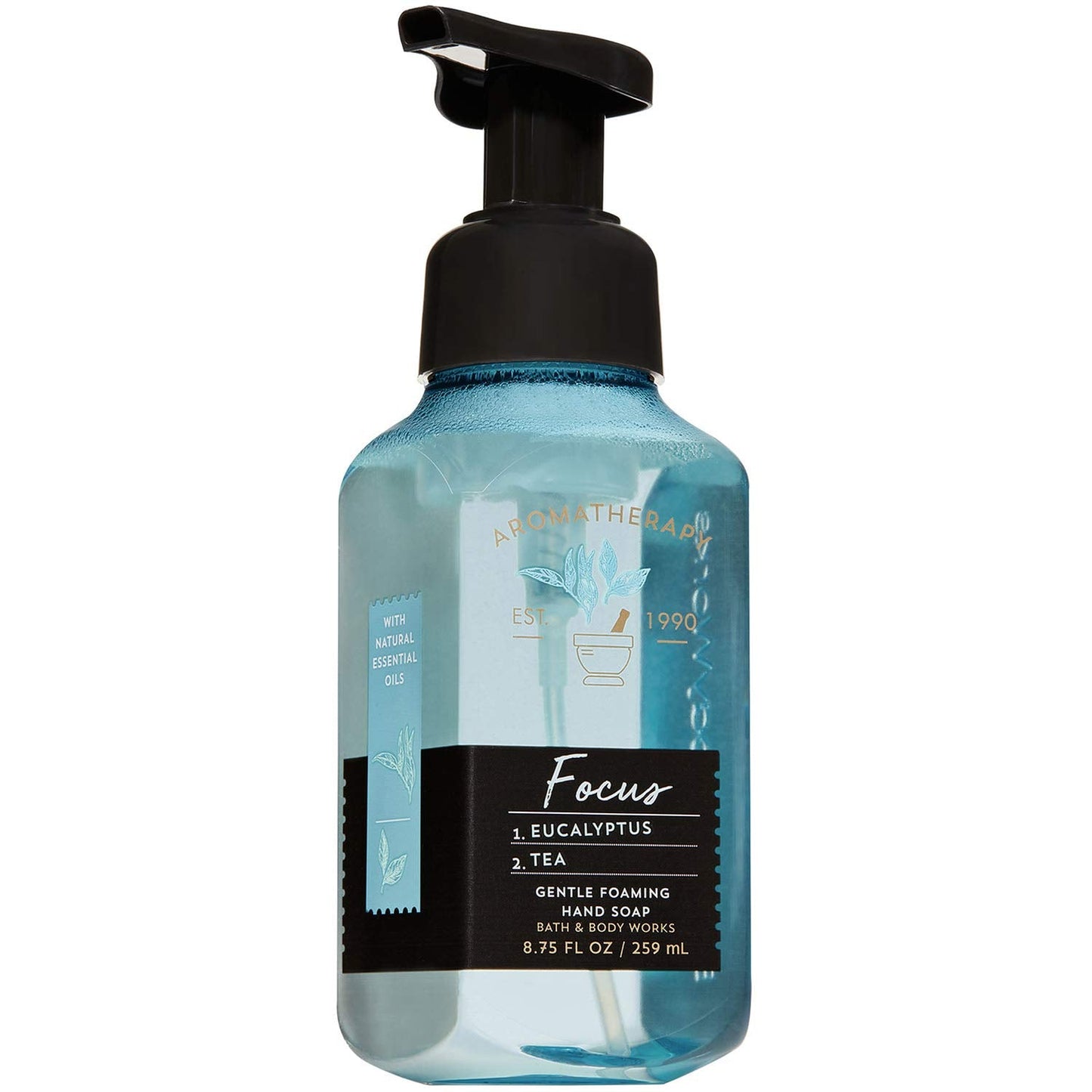 Bath and Body Works Aromatherapy FOCUS - EUCALYPTUS + TEA Gentle Foaming Hand Soap 8.75 Fluid Ounce Beauty & Personal Care Bath & Body Works