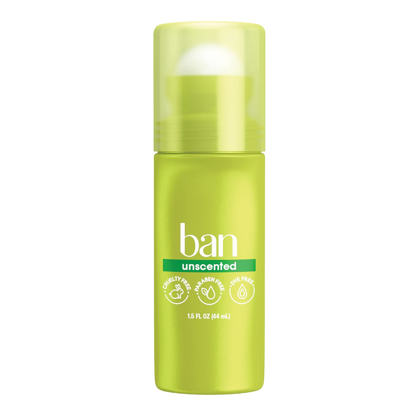 Ban Roll-On Deodorant, Unscented - 3.5 oz Beauty and Personal Care Ban