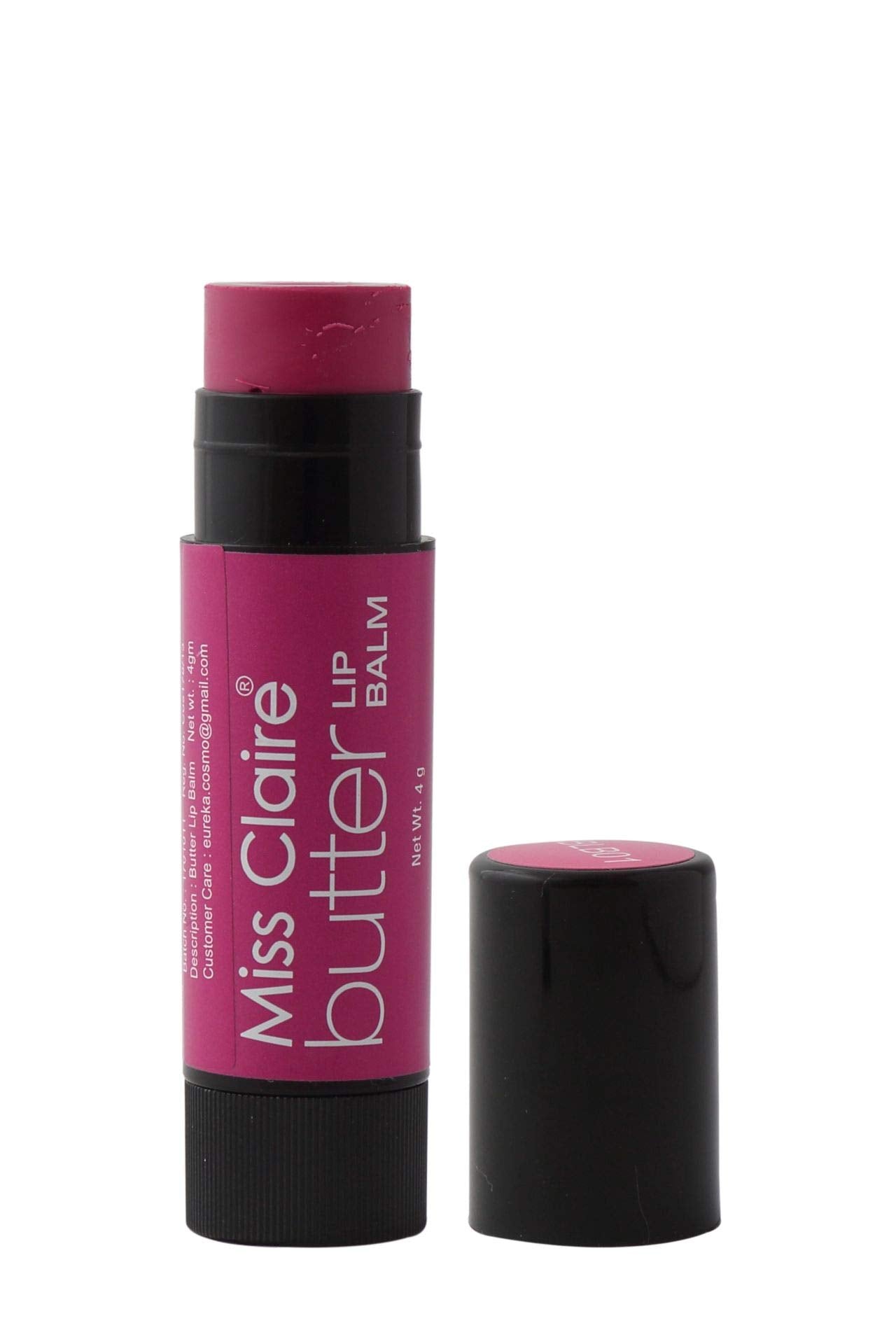 Miss Claire Butter Lip Balm Ladyfingers, Pink, 4 g Beauty and Personal Care Miss Claire