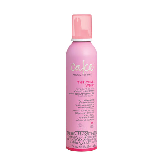 Cake Beauty Whipped Curl Defining & Volumizing Mousse - Aloe Vera Vitamin E for Flexible Hold - Vegan No Heat Curls Wavy Curly Hair Sulfate Cruelty Beauty & Personal Care Cake Beauty