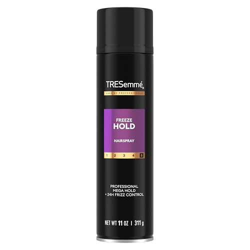 TRESemmé Hairspray Freeze Hold for 24-Hour Frizz Control and All-Day Humidity Resistance 11 Fl Oz Beauty & Personal Care TRESemmé