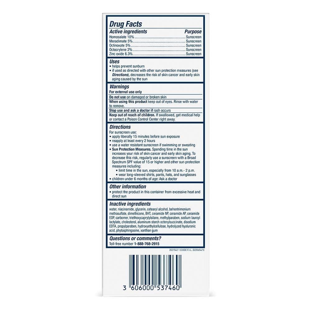 CeraVe Facial Moisturizing Lotion AM 3 oz (Pack of 3) Beauty & Personal Care CeraVe