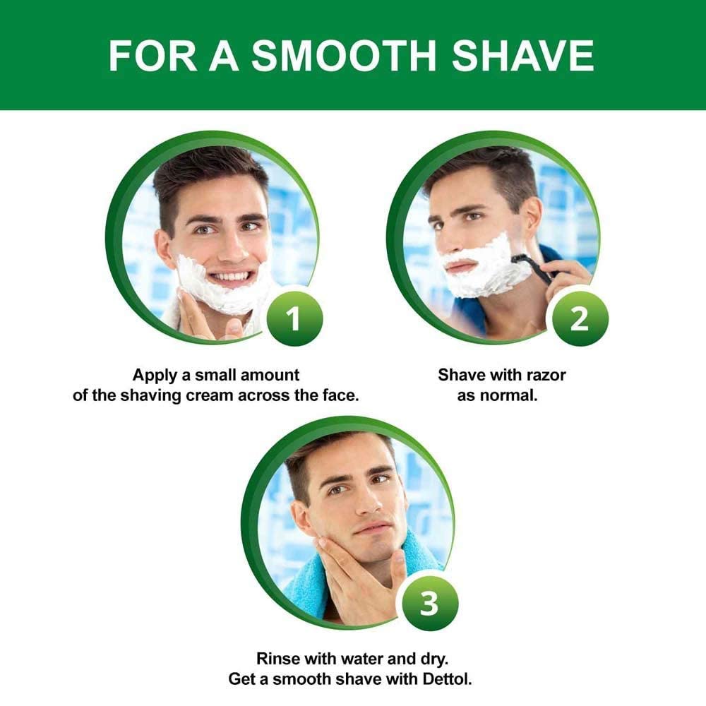 Dettol Everyday Protection fresh Lather Shaving Cream 78g Beauty and Personal Care Dettol