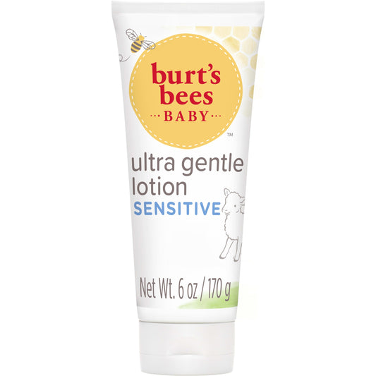 Burt's Bees Baby Ultra Gentle Lotion with Aloe for Sensitive Skin, Pediatrician Tested, 99.0% Natural Origin, 6 Ounces Beauty & Personal Care Burt's Bees