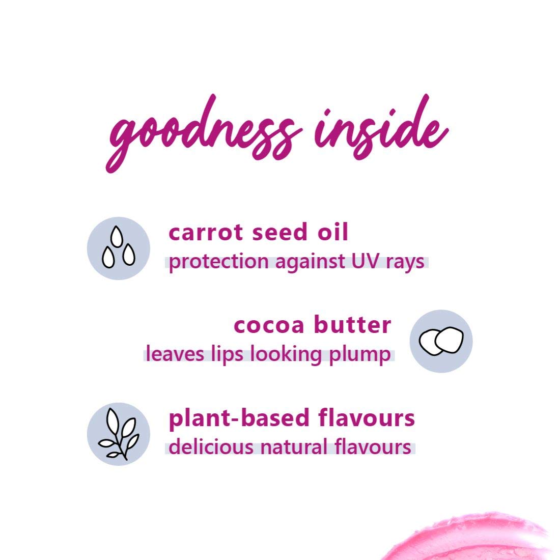 Plum Candy Melts Vegan Lip Balm - Berry Feast - With Natural Uv Protection, Ultra Moisturization & Added Shine For Lips - 100% Cruelty Free Beauty and Personal Care Plum