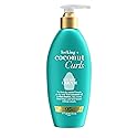 OGX Locking + Coconut Curls Air Dry Cream, No Parabens, 6 oz Beauty & Personal Care OGX