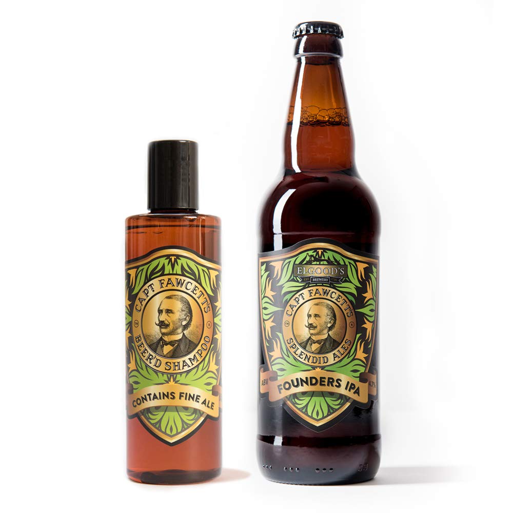 CAPTAIN FAWCETT Beer'd Shampoo Gentle Beard Wash - Premium Beard Wash - 250ml Beauty and Personal Care CAPTAIN FAWCETT