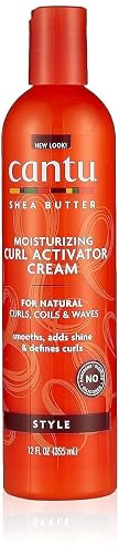 Cantu Shea Butter Moisturizing Curl Activator Cream 12 Oz., Ivory (0002) Beauty & Personal Care Cantu