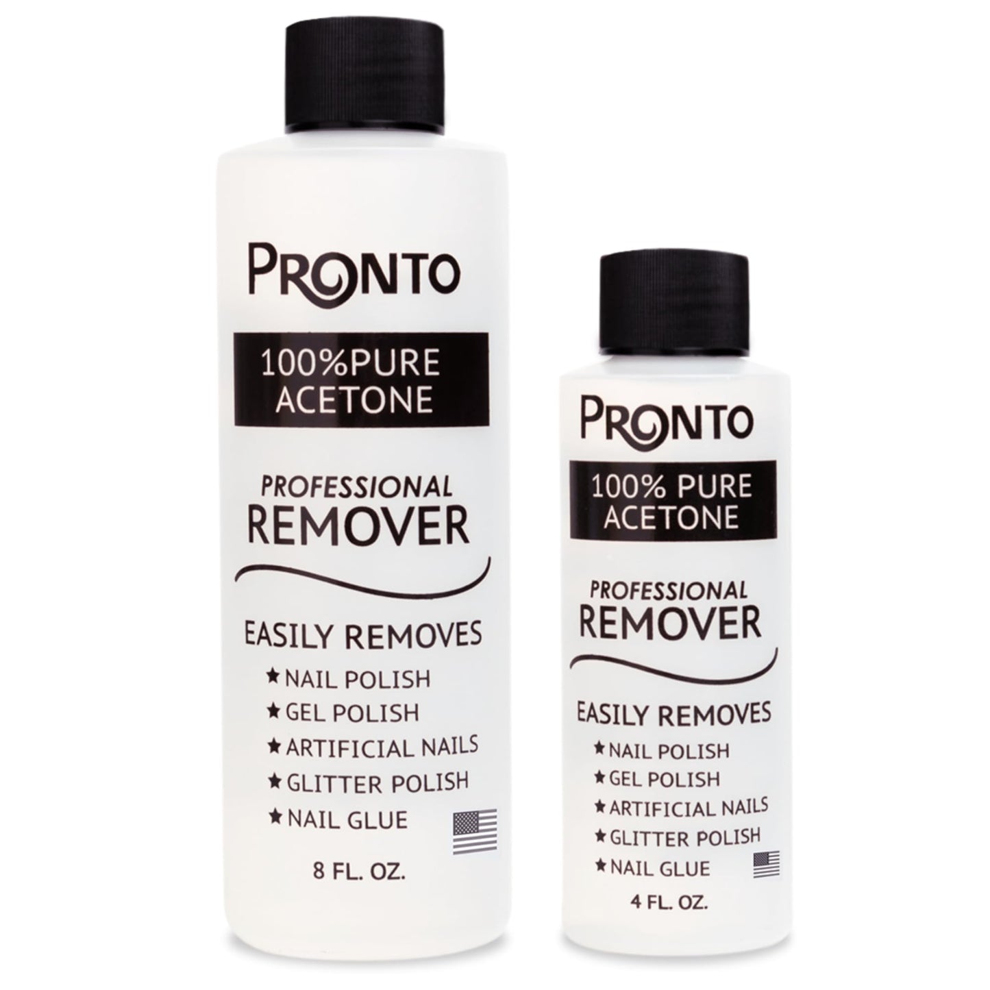 Pronto 100% Acetone Gel Nail Polish Remover - Gel Polish Remover for Nails | Acetone Nail Polish Remover & Acrylic Nail Remover for Removal of Glue Beauty & Personal Care Pronto