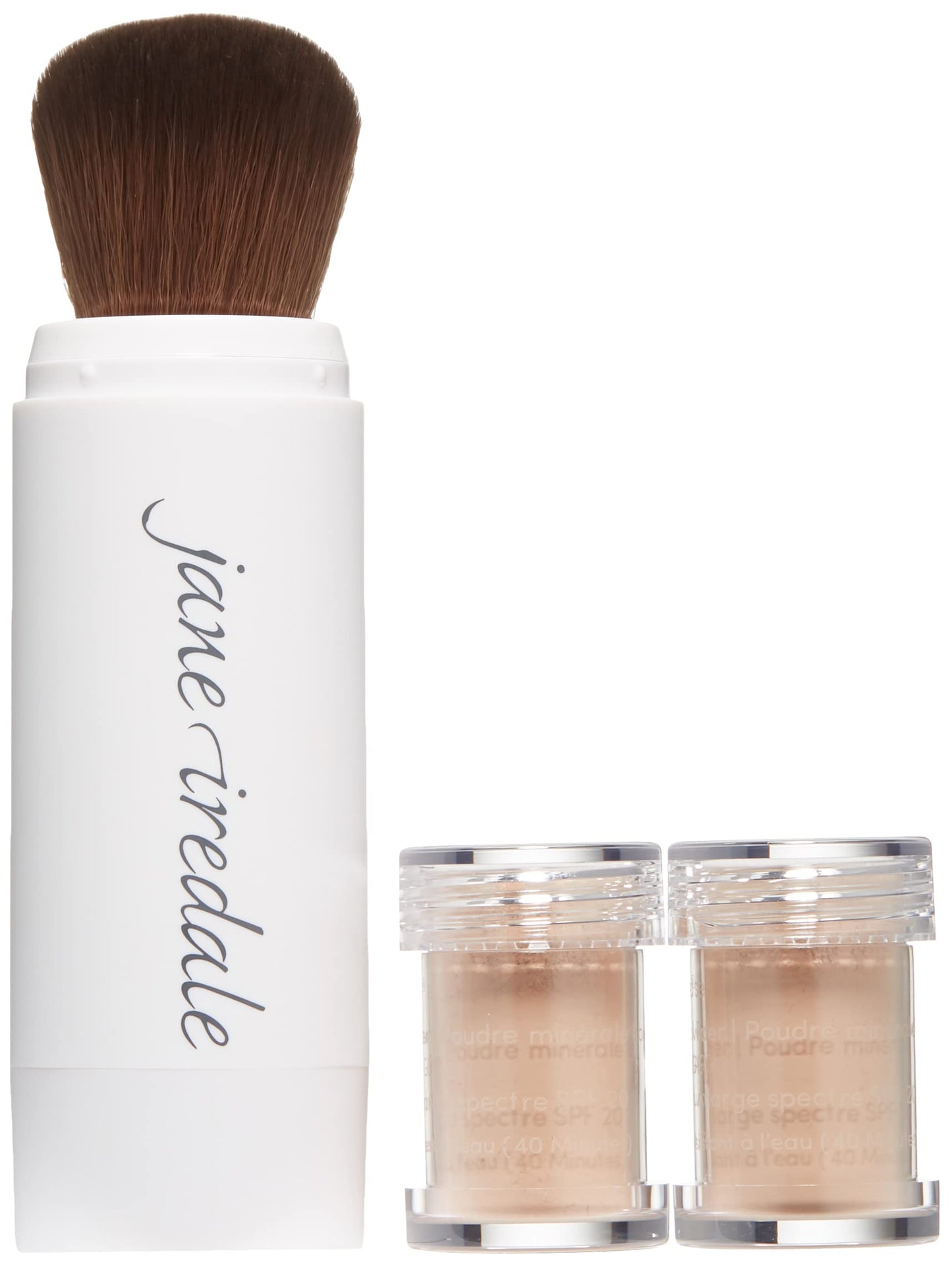 jane iredale Amazing Base Refillable Brush, Honey Bronze, 0.18 oz. Beauty & Personal Care jane iredale
