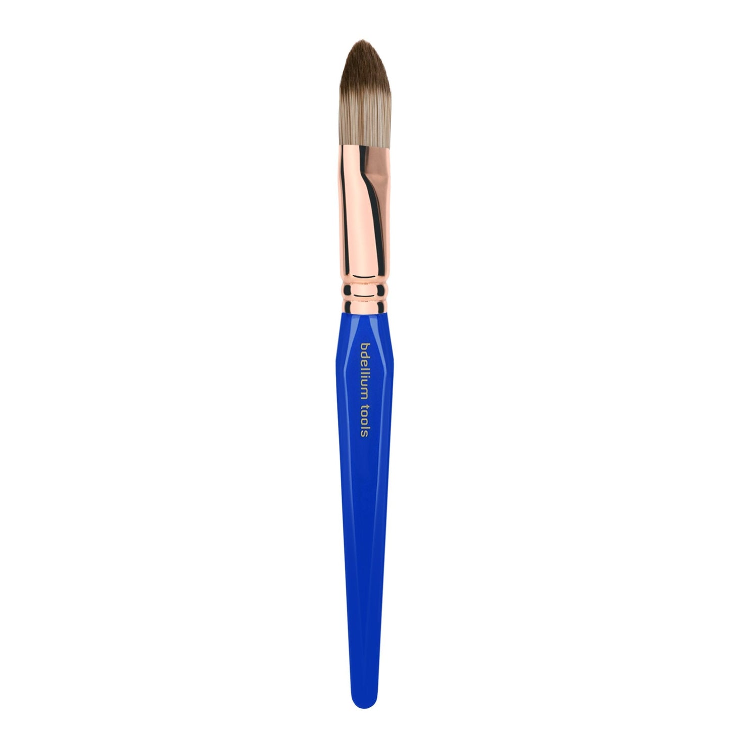 Bdellium Tools Professional Makeup Brush - Golden Triangle 948 Foundation - With All Vegan and Soft Synthetic Fibers, For Foundation (Blue, 1pc) Beauty & Personal Care BDELLIUM TOOLS