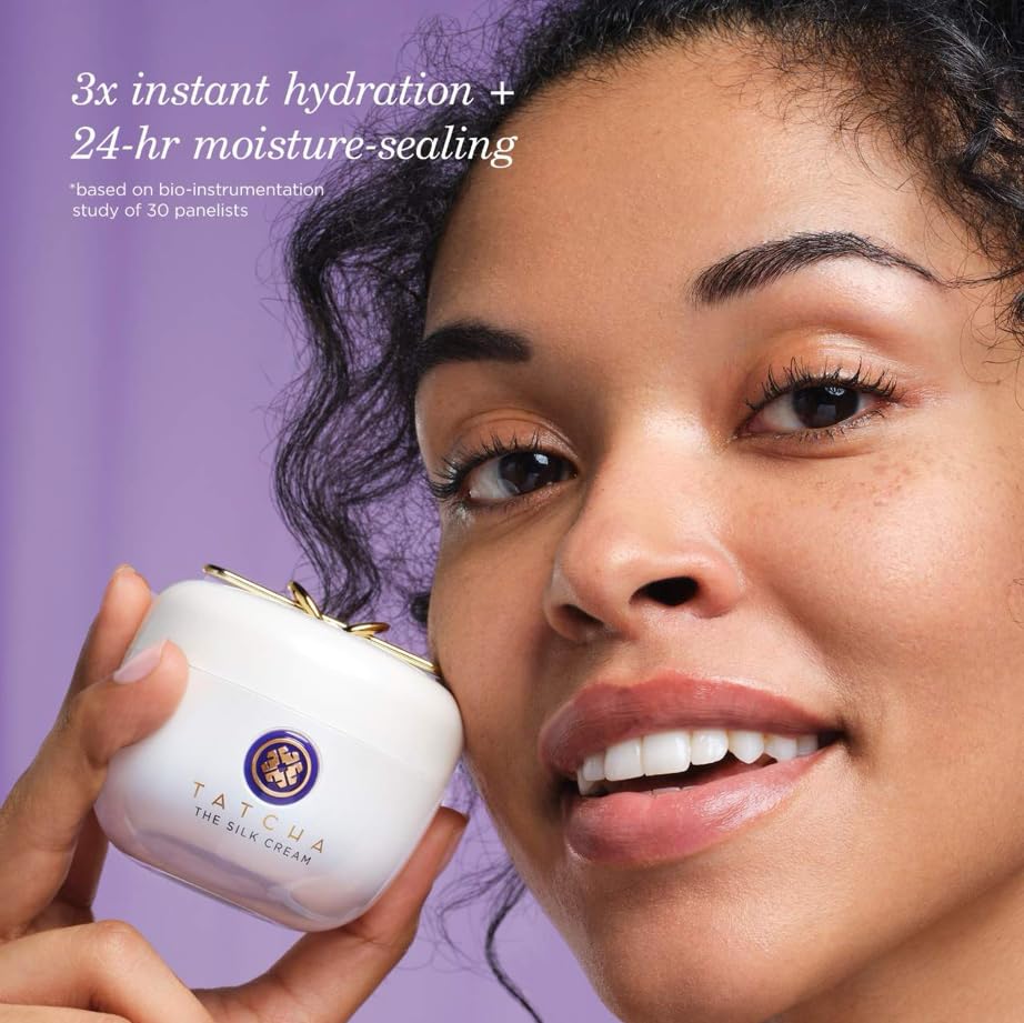 TATCHA The Silk Cream: Weightless Moisturizing and Firming Cream for Combo to Dry Skin (50 ml / 1.7 oz) Beauty & Personal Care TATCHA