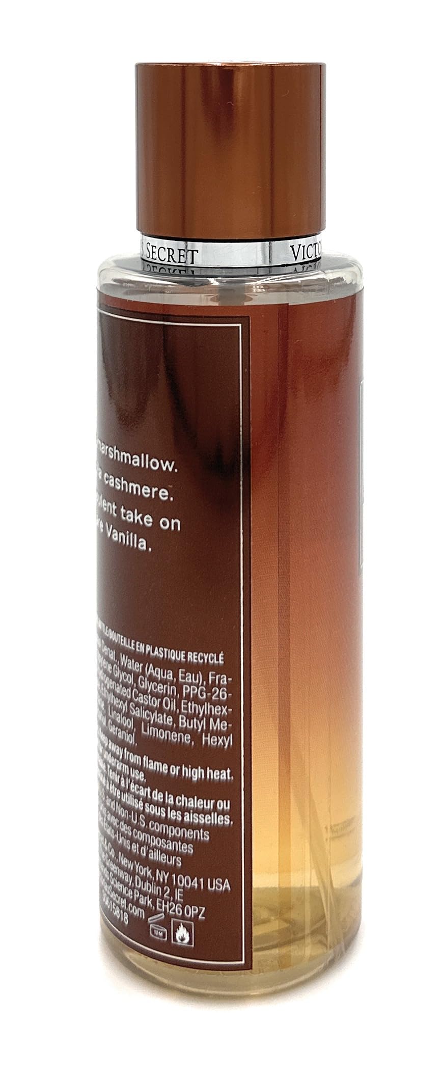 Victoria's Secret Bare Vanilla Luxe Fragrance Mist, Orange, 8.40 Fl Oz (Pack of 1), 8.4 fluid_ounces Beauty & Personal Care Victoria's Secret