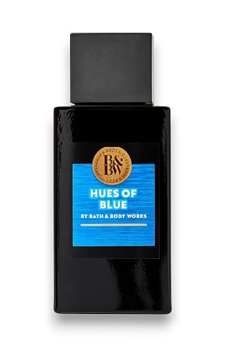 Bath & Body Works Hues Of Blue Cologne, 3.4 fl oz / 100 mL - Fresh Citrus, Cool Marine Notes, and Clean Musk Men’s Eau de Cologne Beauty & Personal Care Bath & Body Works
