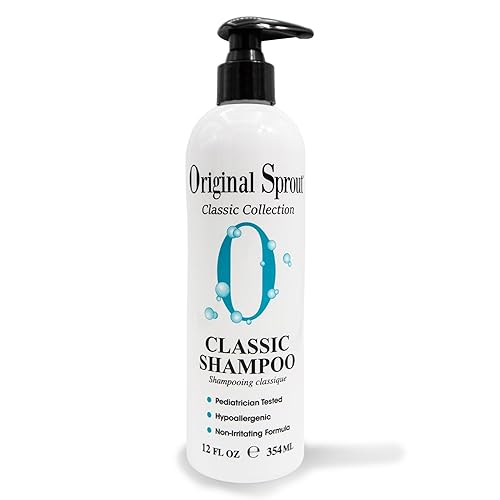 Original Sprout Classic Shampoo for All Hair Types, Sulfate Free and Vegan Shampoo, 12 oz. Bottle Beauty & Personal Care Original Sprout
