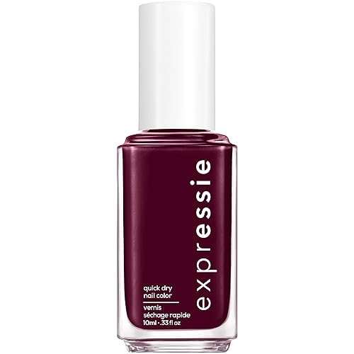 essie expressie Quick-Dry Nail Polish, 8-Free Vegan, Sk8 with Destiny, Plum, All Ramped Up, 0.33 Ounce Beauty & Personal Care essie