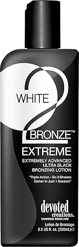 White 2 Bronze Extreme Advance Black Bronzer 3 Shades Darker 8.5z by Devoted Creations Beauty & Personal Care Devoted Creations
