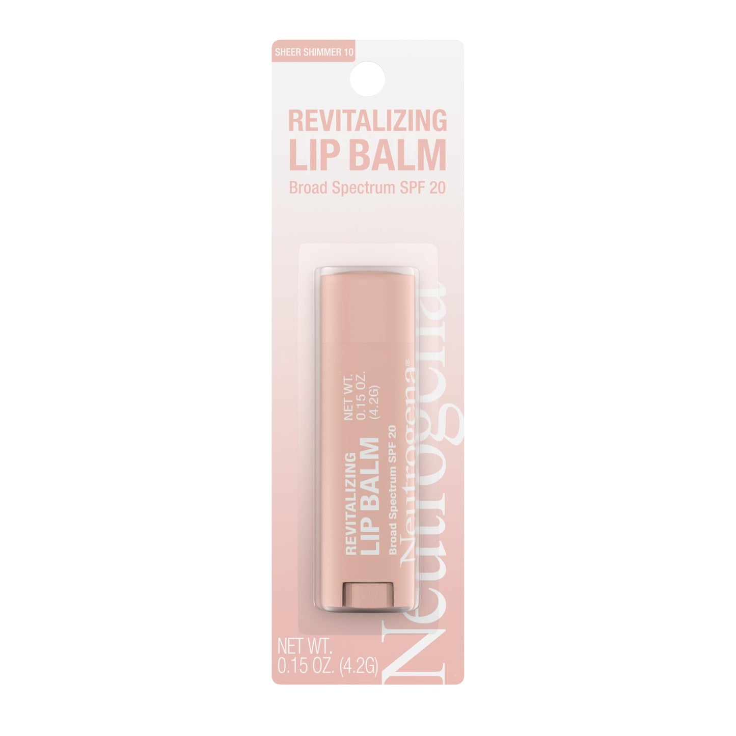 Neutrogena Revitalizing Tinted Lip Balm Broad Spectrum SPF 20 Sunscreen, Moisturizing Lip Balm with a Sheer Tint for Softer, Smoother Beauty & Personal Care Neutrogena